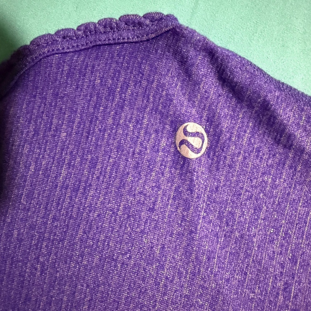 Lululemon Women's Purple Tank Top Sz 10 - Picture 3 of 3